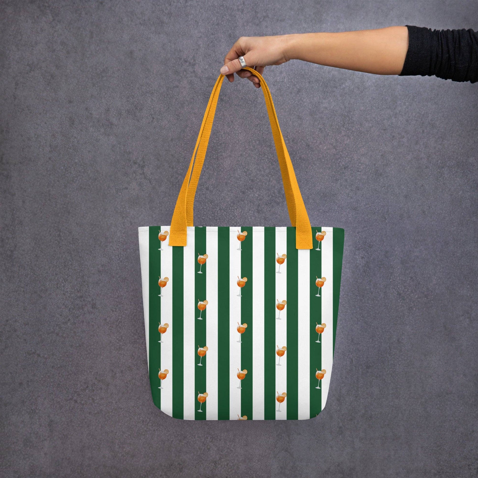 Borsa tote a righe Spritz