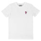 T-shirt Pink Panther ricamata in cotone biologico
