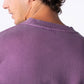 Felpa in cotone biologico viola Winter Edition