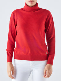 Maglia dolcevita in misto lana e cashmere