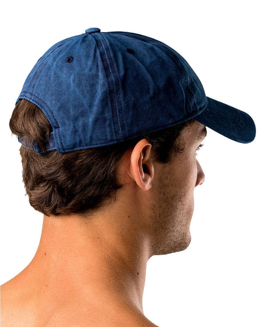 Cappellino baseball washed blu
