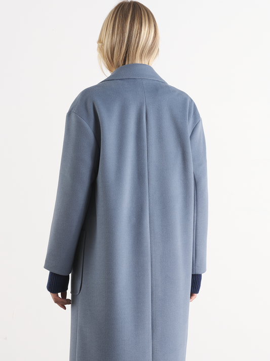 Cappotto lungo relaxed fit da donna