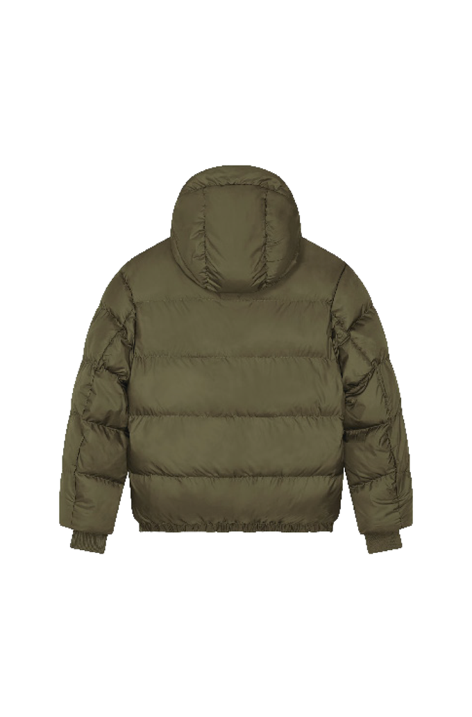 Piumino Puffer British Khaki