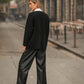 Cardigan Minimal con Bottone Unico