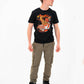 T-shirt manga ramen X-ray unisex in cotone biologico