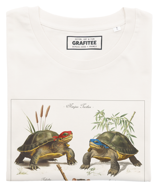 T-shirt Ninjus Turtlus in cotone biologico