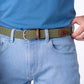 Cintura elastica intrecciata multicolore Belfast