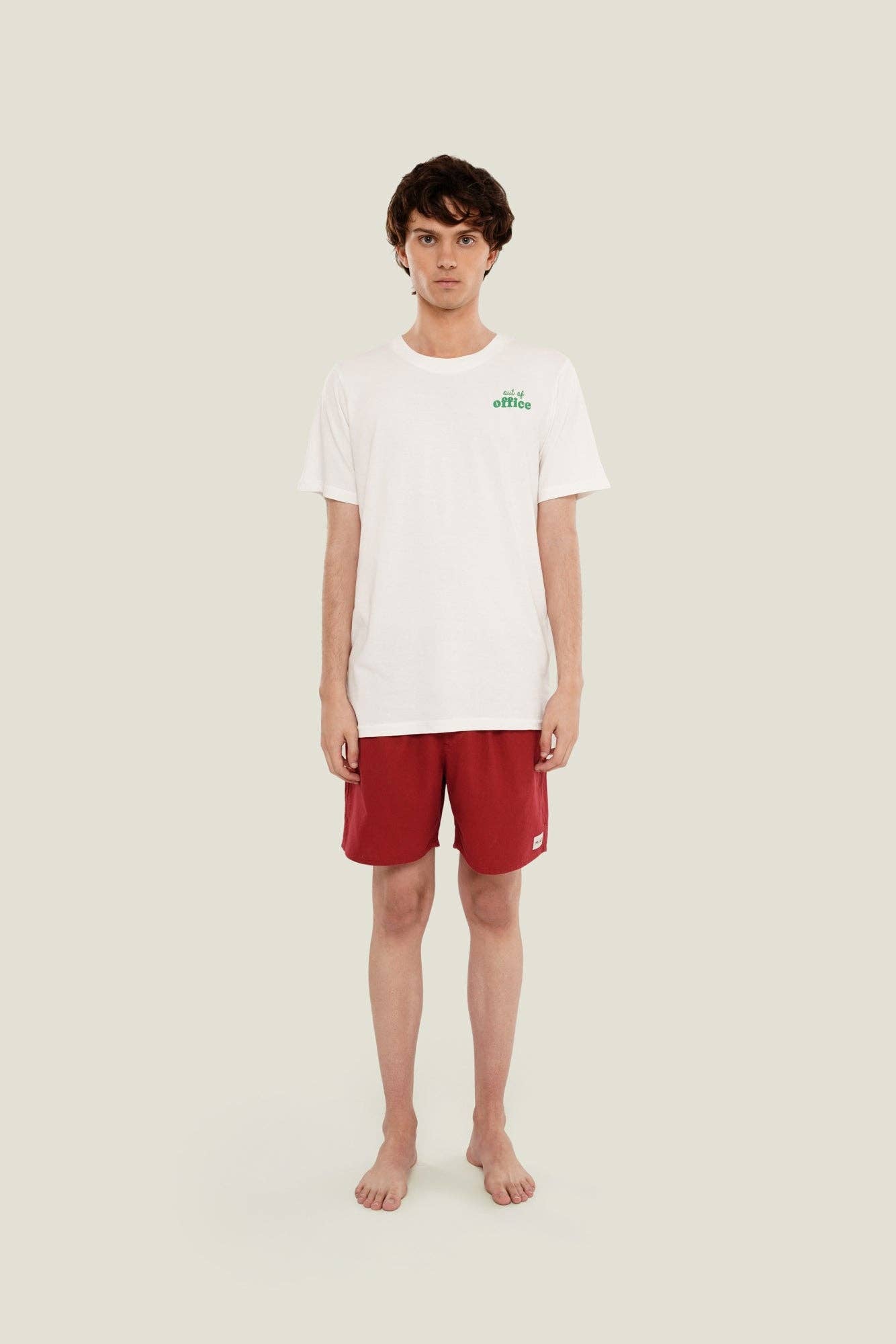 T-shirt Out of Office in cotone organico premium