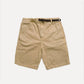 Pantaloncini da arrampicata in cotone Ecodye color sabbia