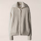 Cardigan chunky in misto cashmere