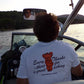 T-shirt bianca con stampa e orsetto