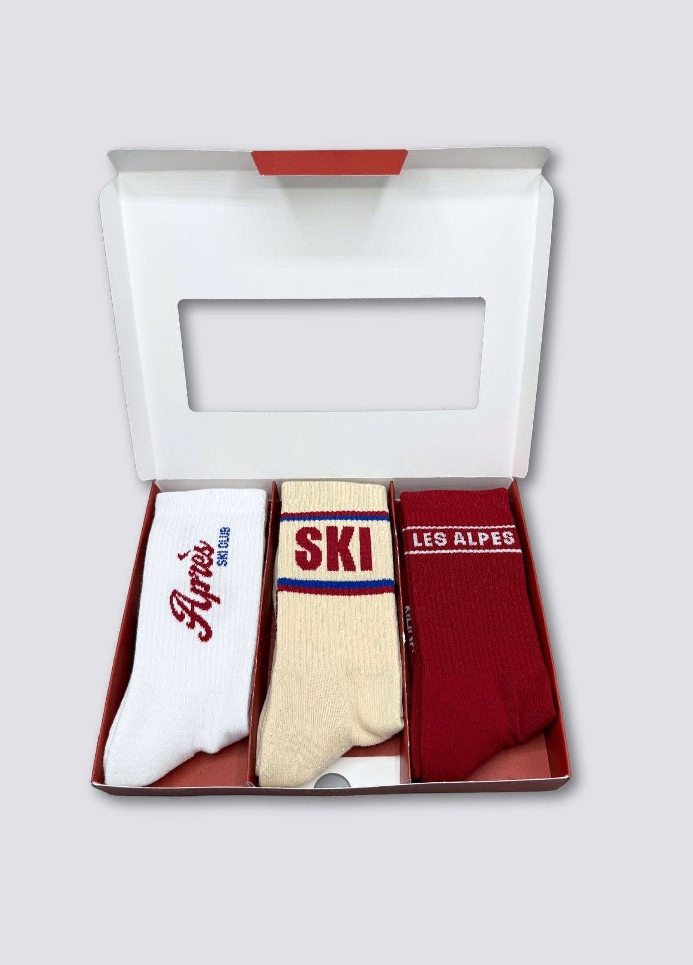Set regalo di 3 calzini Après Ski Club