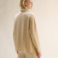 Maglione dolcevita relaxed in misto cashmere 3D knit