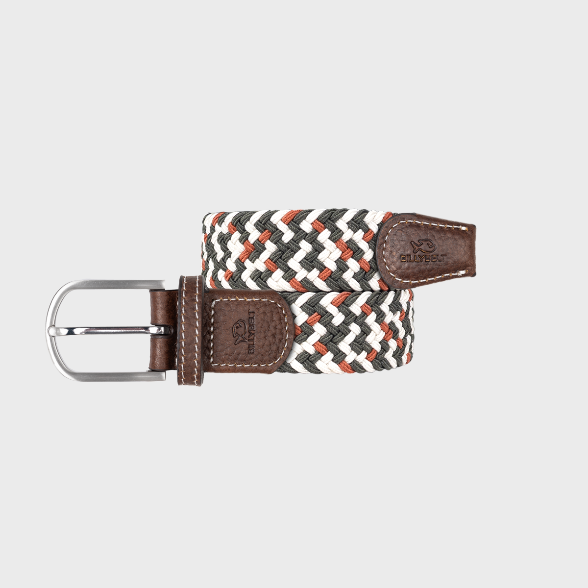 Cintura intrecciata elastica multicolore Biarritz