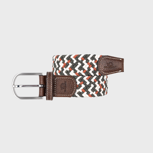 Cintura intrecciata elastica multicolore Biarritz
