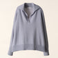 Polo relaxed in misto cashmere