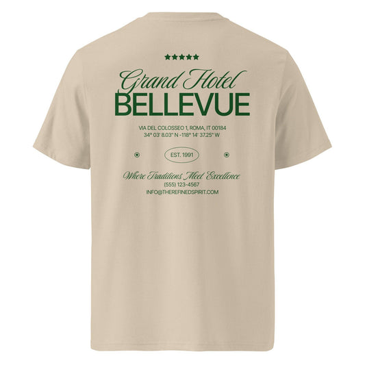 T-shirt unisex in cotone biologico Grand Hotel Bellevue