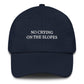 Cappellino da baseball ricamato “No Crying on the Slopes”