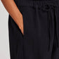 Pantaloni in twill di cotone biologico con coulisse
