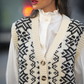 Camicia in cotone con colletto a ruches