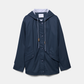 Parka con cappuccio e coulisse regolabile