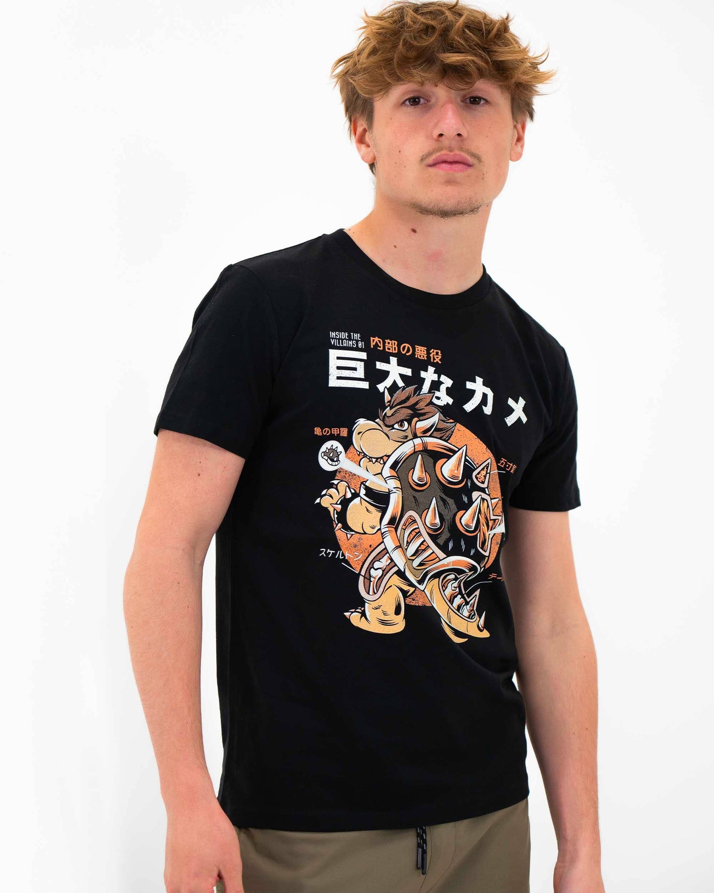 T-shirt Bowserzilla con grafica videogioco