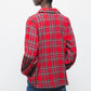 Camicia tartan a quadri con maniche lunghe