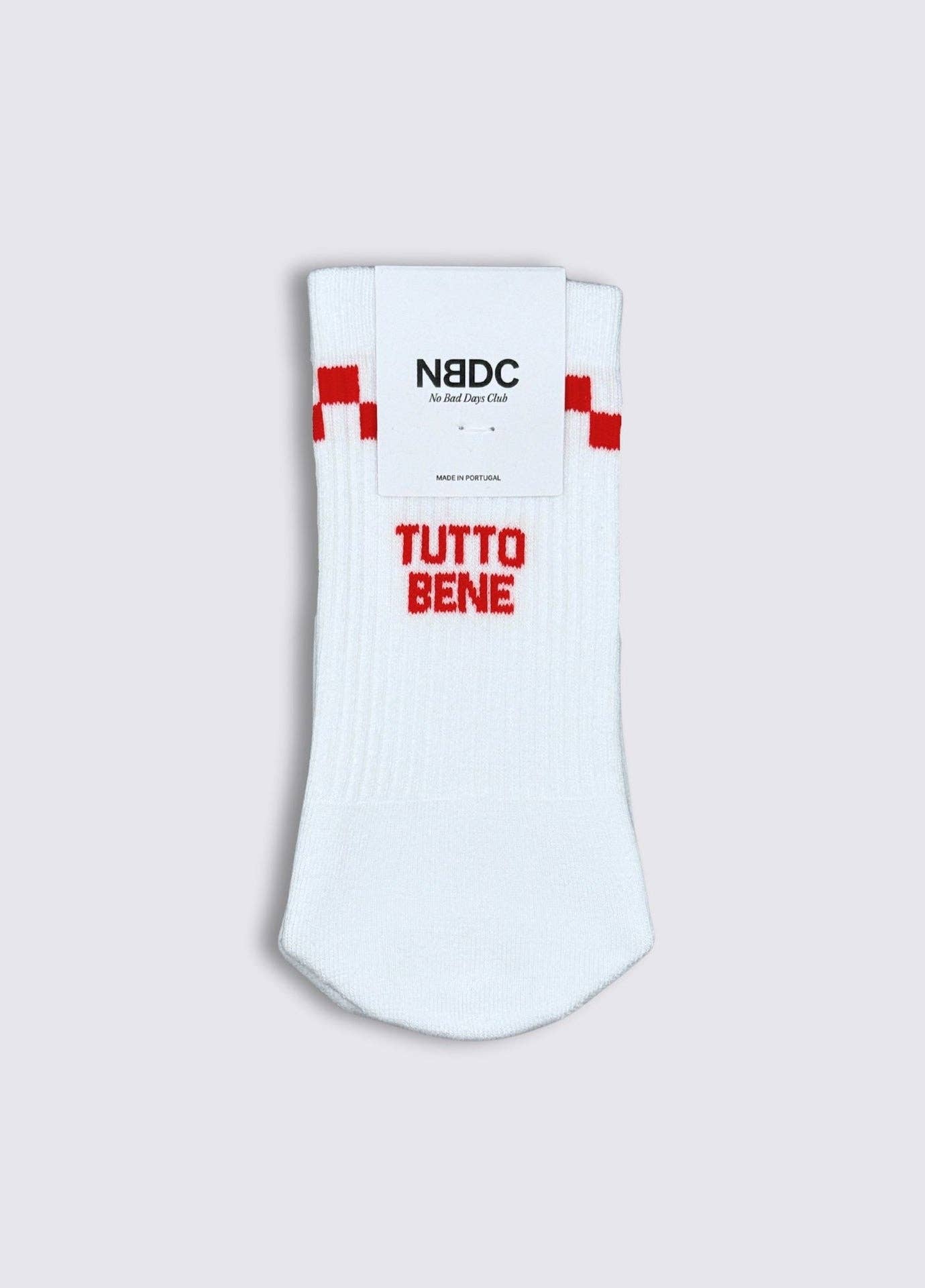 Confezione regalo da 3 calzini “Tutto Bene” in cotone biologico