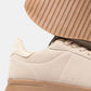 Sneakers bicolori con suola platform