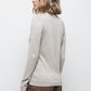Maglione in maglia rasata con girocollo