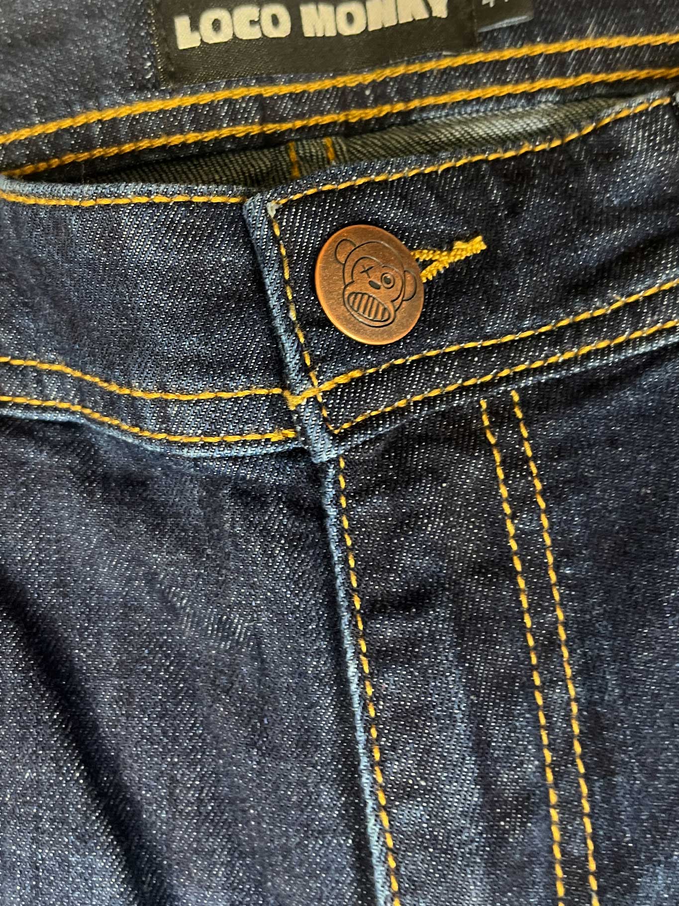 Jeans da uomo lavaggio scuro elasticizzati