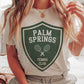 T-shirt Palm Springs Tennis Club con grafica
