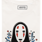 T-shirt Spirit Companion con stampa anime in cotone biologico