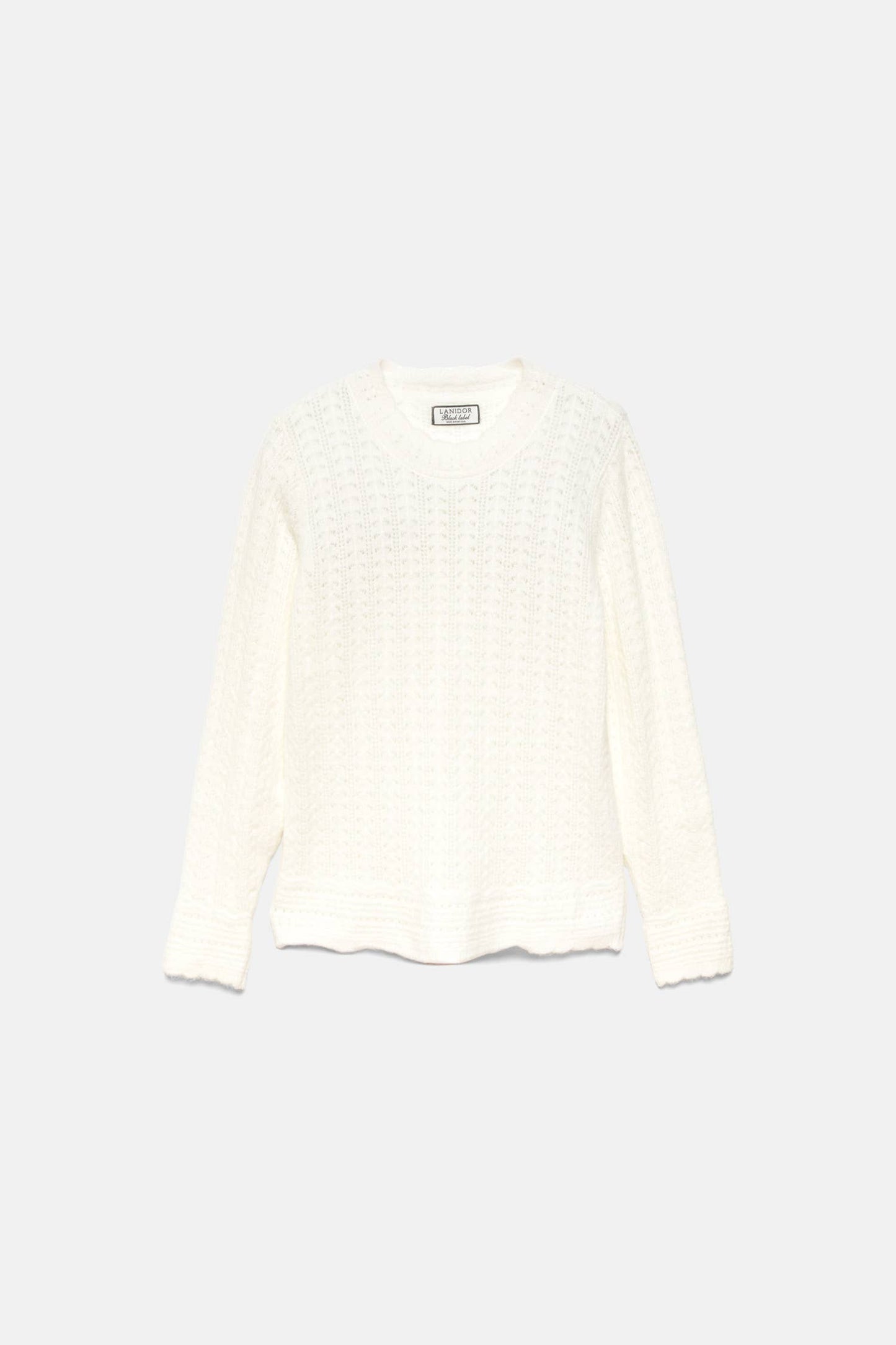 Maglione in maglia strutturata girocollo