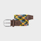 Cintura elastica intrecciata multicolor Zurigo