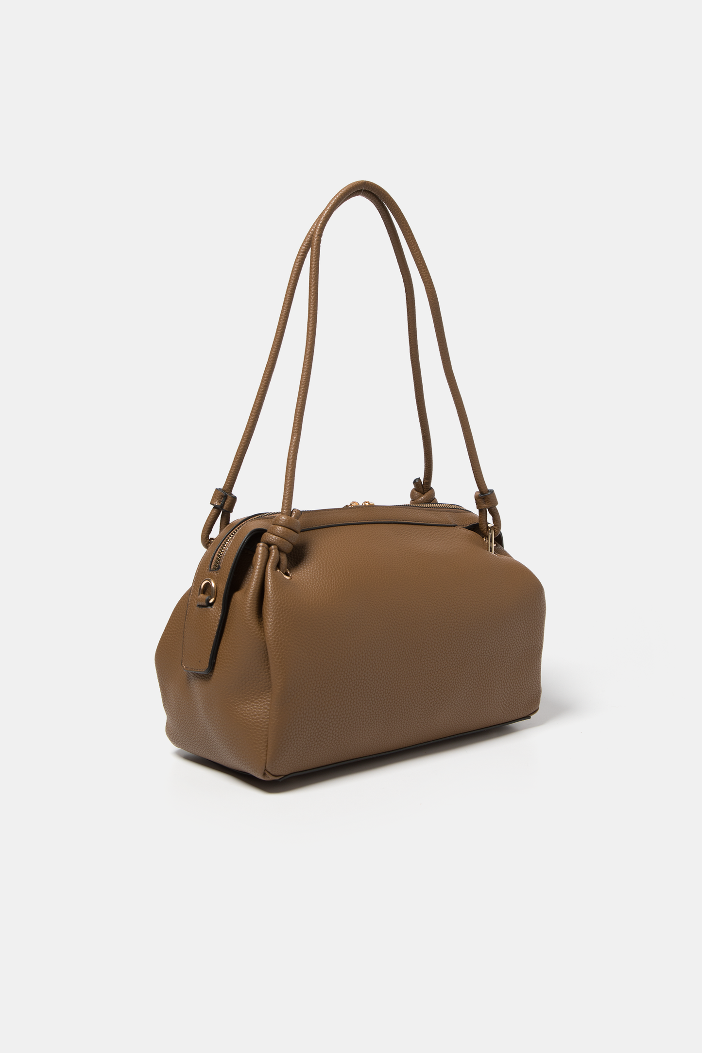 Borsa a spalla in ecopelle con tracolla regolabile
