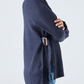 Maglione in maglia con fibbia laterale