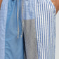 Pantaloni Raissa Blu a Patchwork