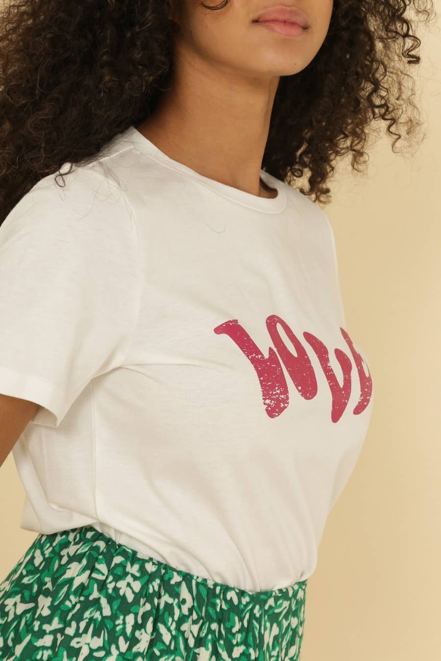 T-shirt Tomy da donna con stampa LOVE