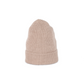 Cappello beanie in lana merino color sabbia