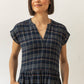 Abito midi Ira in tweed spigato crepuscolo
