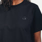 T-shirt donna Essential Organic nera