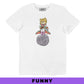 T-shirt grafica Il Piccolo Principe Gatto