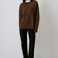 Maglione oversize a tinta unita