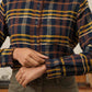 Camicia slim a quadri Alba del Deserto