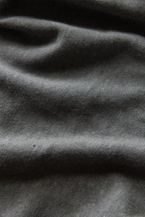 T-shirt boxy in canapa e cotone biologico grigio ardesia