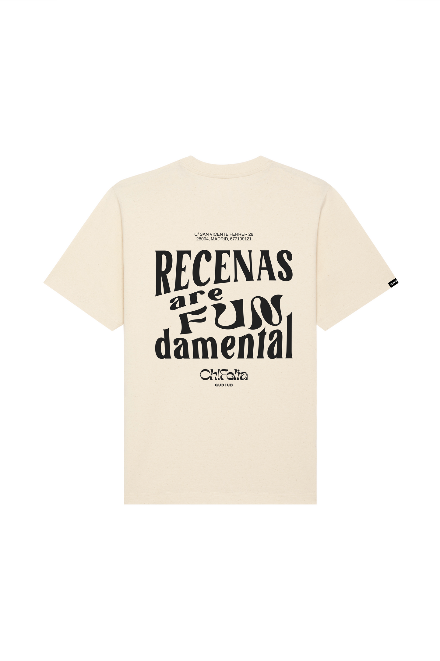 T-shirt Hofelia! in cotone biologico con stampa
