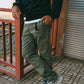 Pantaloni da arrampicata in cotone EcoDye color mentolo