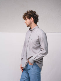 Camicia Oxford uomo a manica lunga