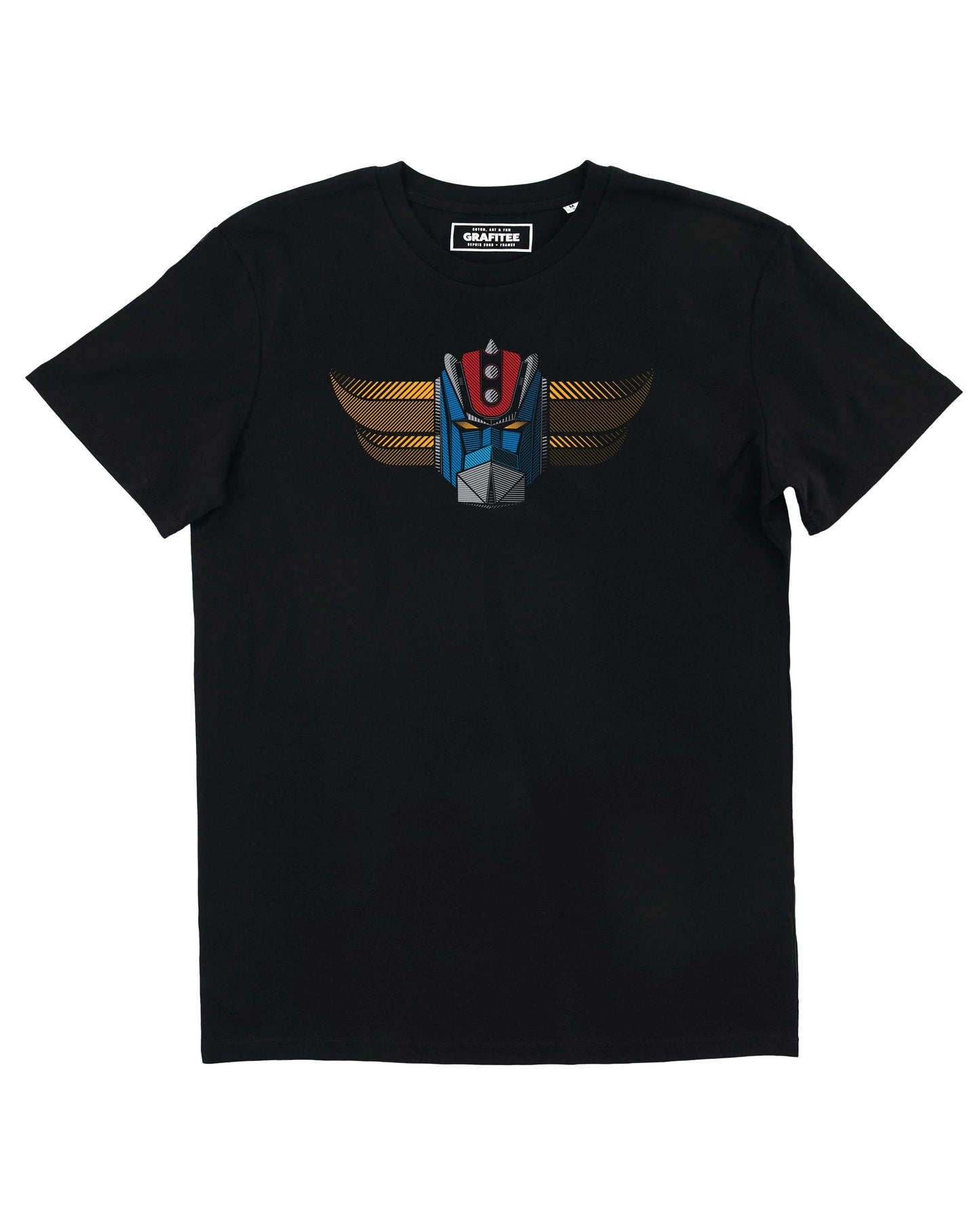 T-shirt uomo con stampa robot Goldorak